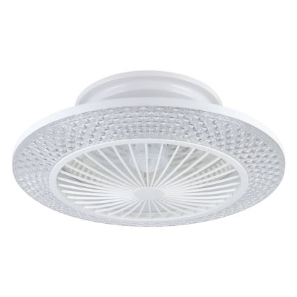 Eglo - Dimmbarer LED-Deckenventilator 3x LED/12,6 W/230 V 2700–6500 K Ø 55 cm weiß + Fernbedienung