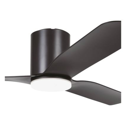 Eglo - Dimmbarer LED-Deckenventilator LED/17W/230V 3000/4000/5000K Ø 132 cm schwarz + Fernbedienung