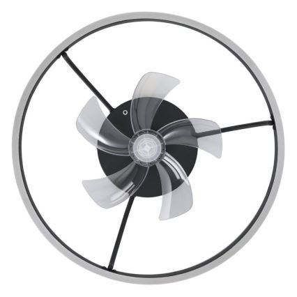 Eglo - LED RGBW dimmbarer Deckenventilator LED/36W/230V 3000-6500K Ø 50 cm schwarz + Fernbedienung