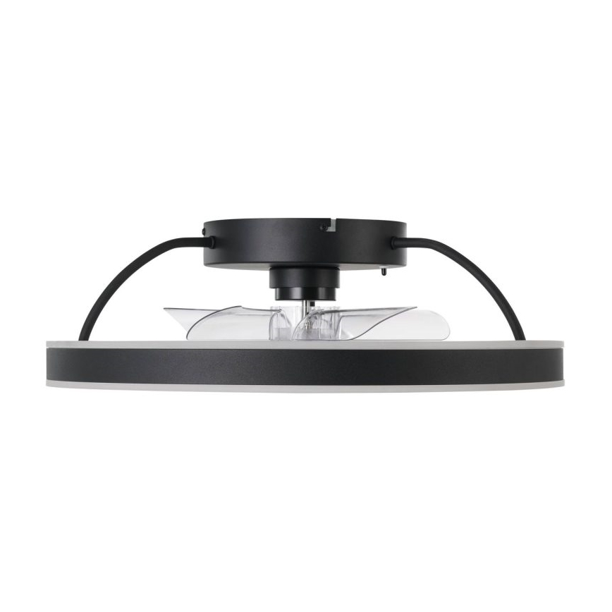 Eglo - LED RGBW dimmbarer Deckenventilator LED/36W/230V 3000-6500K Ø 50 cm schwarz + Fernbedienung