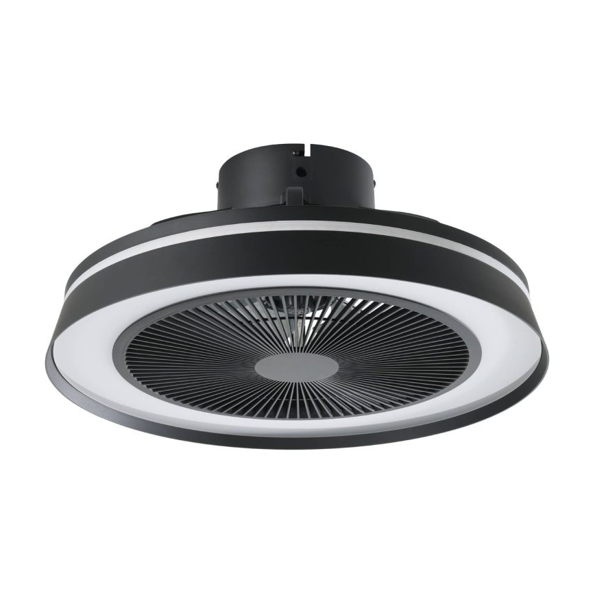 Eglo - LED RGBW dimmbarer Deckenventilator 3xLED/8,5W/230V+LED/6W 2700-6500K Ø 48 cm schwarz + Fernbedienung
