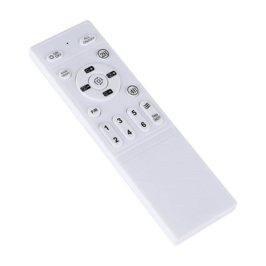 Eglo - LED RGBW dimmbarer Deckenventilator 3xLED/8,5W/230V+LED/6W 2700-6500K Ø 48 cm schwarz + Fernbedienung