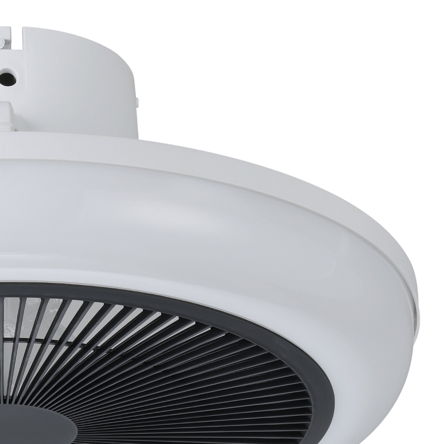 Eglo - LED-dimmbarer Deckenventilator 3xLED/8,5W/230V 2700-6500K Ø 45,5 cm schwarz + Fernbedienung