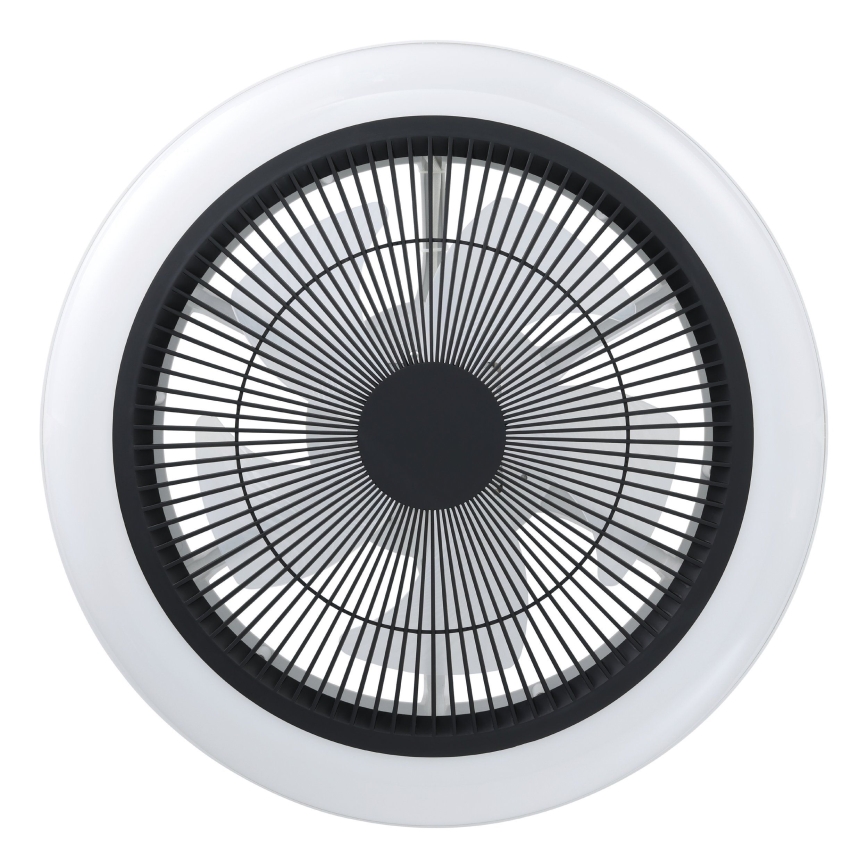 Eglo - LED-dimmbarer Deckenventilator 3xLED/8,5W/230V 2700-6500K Ø 45,5 cm schwarz + Fernbedienung