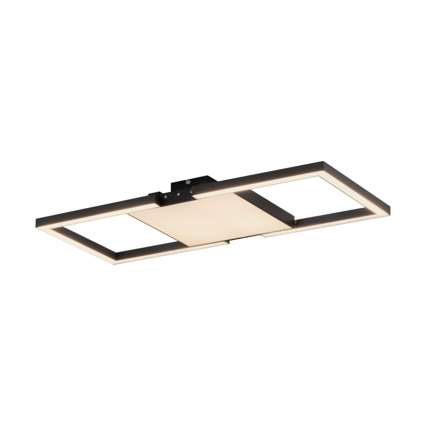 Eglo - Dimmbare LED-Deckenleuchte LED/26,2W/230V 2700-6500K schwarz + Fernbedienung