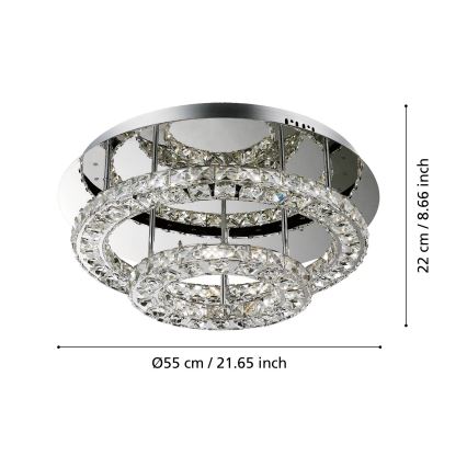 Eglo - LED-Deckenleuchte LED/30,5W/230V