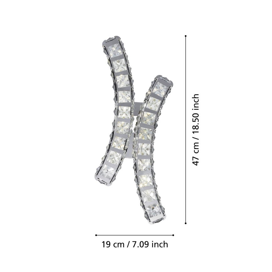 Eglo - LED-Wandleuchte LED/12W/230V