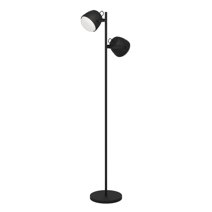 Eglo - Stehleuchte 2xE27/28W/230V schwarz