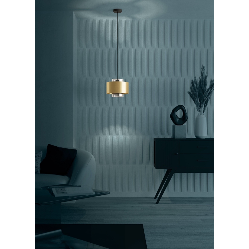 Eglo - Hängeleuchte 1xE27/40W/230V golden