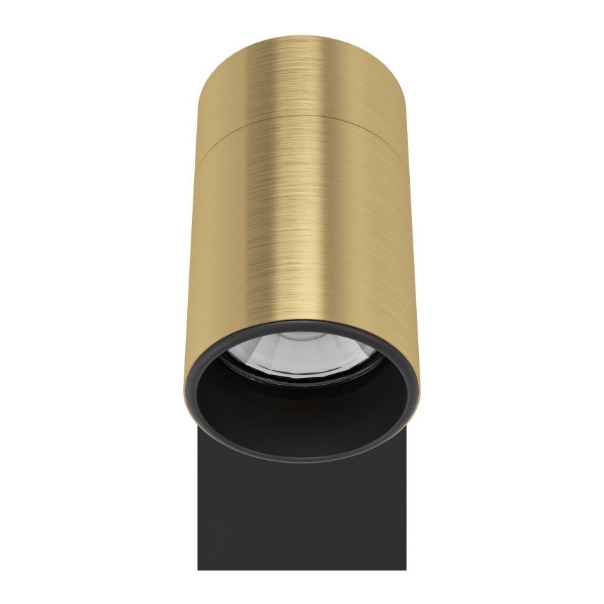 Eglo - LED-Wandstrahler 1xGU10/4,5W/230V 3000K schwarz/golden