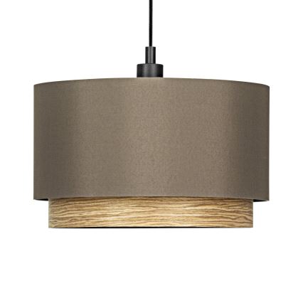 Eglo - Hängeleuchte 1xE27/40W/230V braun
