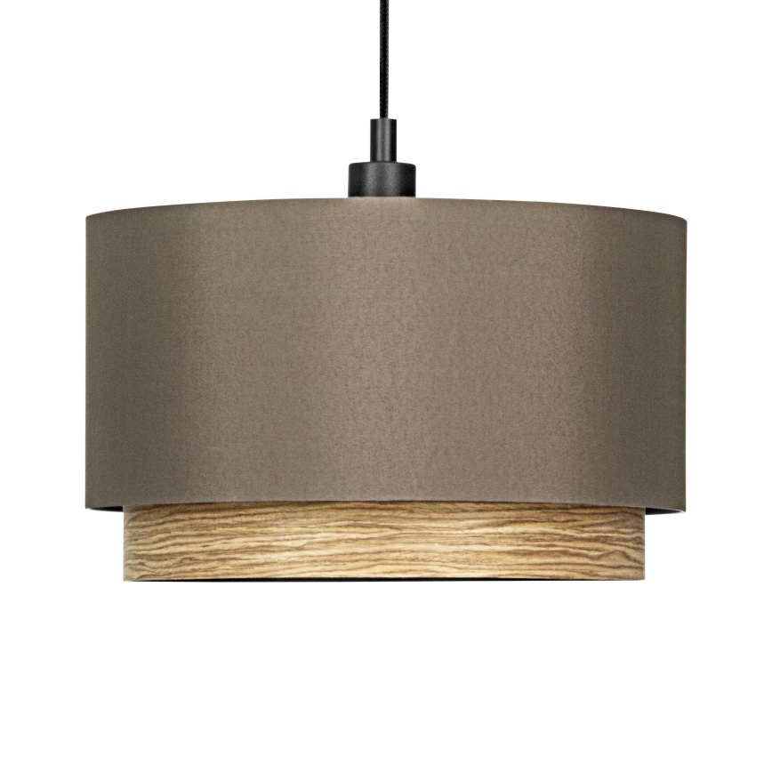 Eglo - Hängeleuchte 1xE27/40W/230V braun