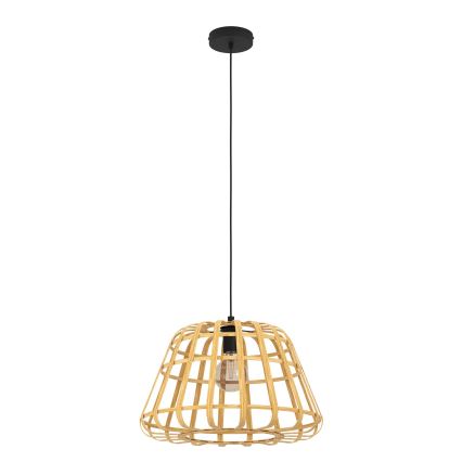 Eglo - Hängeleuchte 1xE27/40W/230V d 50 cm Bambus