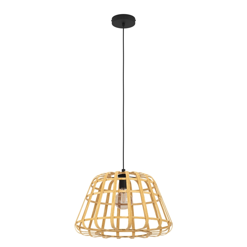 Eglo - Hängeleuchte 1xE27/40W/230V d 50 cm Bambus