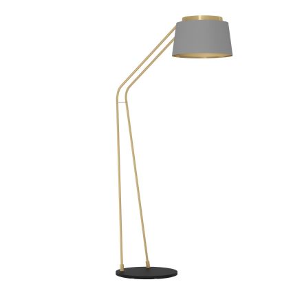 Eglo - Stehleuchte 1xE27/40W/230V grau/golden