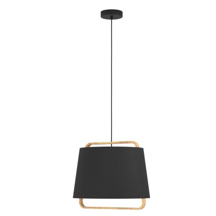 Eglo - Hängeleuchte 1xE27/40W/230V schwarz