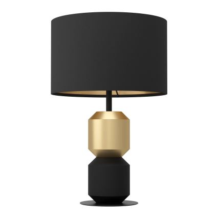 Eglo - Tischleuchte 1xE27/40W/230V schwarz/golden
