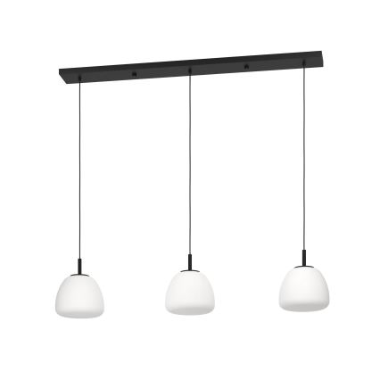Eglo - Hängeleuchte 3xE27/40W/230V schwarz