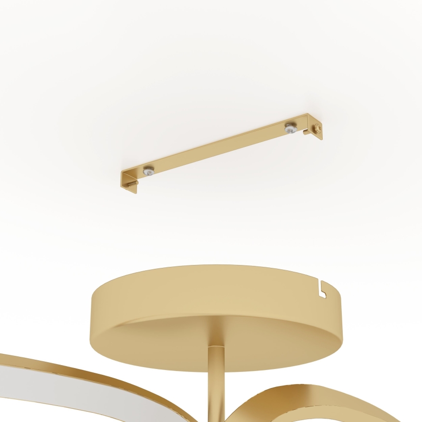 Eglo - Dimmbare LED-Anbauleuchte LED/25W/230V 3000K golden