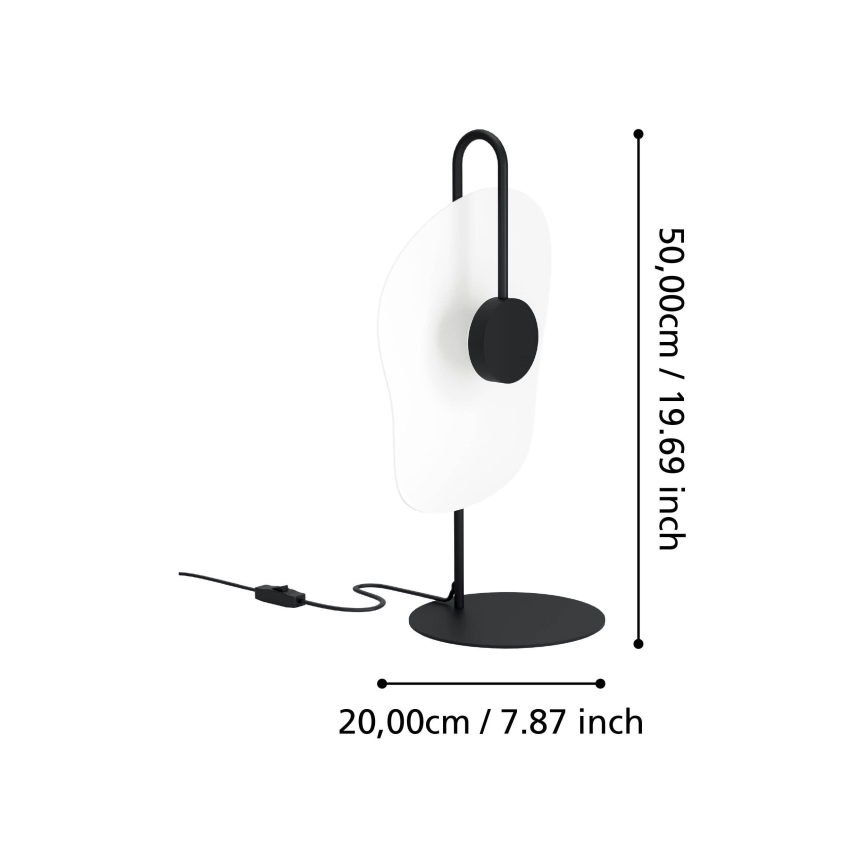 Eglo - LED-Tischleuchte LED/5,4W/230V 3000K schwarz