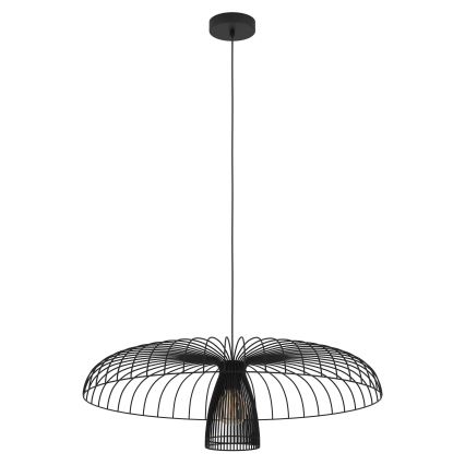 Eglo - Hängeleuchte 1xE27/60W/230V d 77 cm schwarz