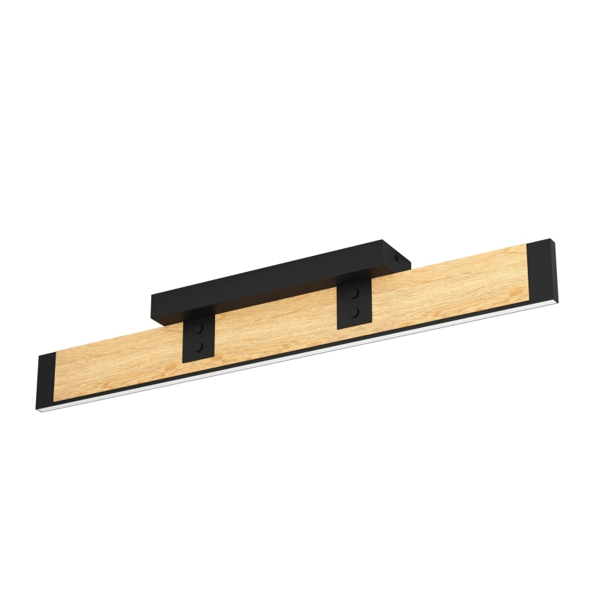Eglo - Dimmbare LED-Deckenleuchte LED/27W/230V 3000K schwarz/braun