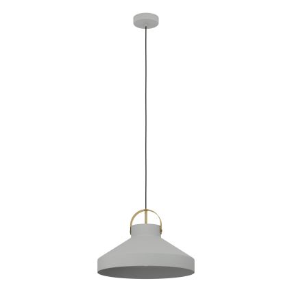 Eglo - Hängeleuchte 1xE27/40W/230V grau