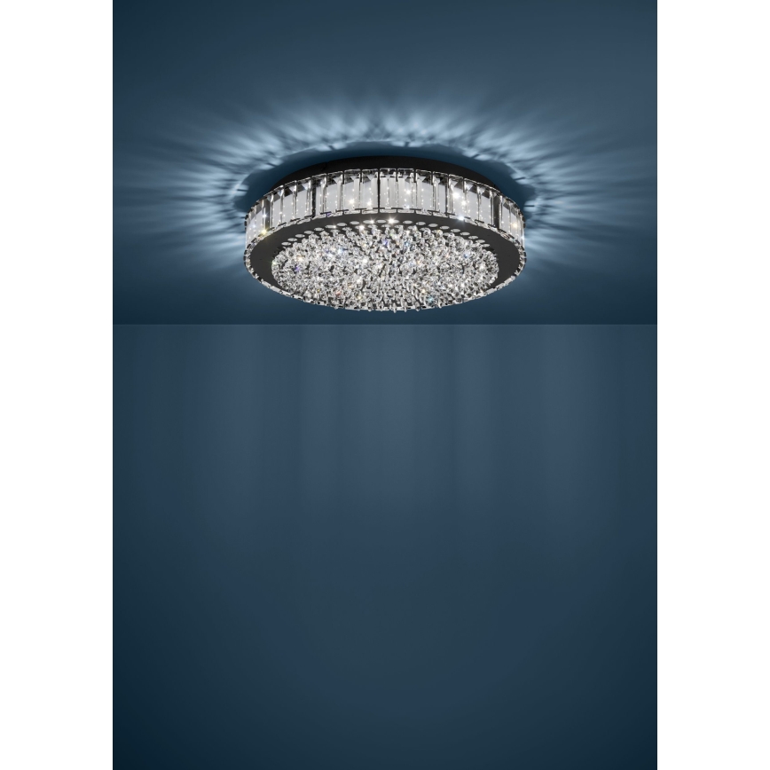 Eglo - Dimmbare LED-Deckenleuchte LED/23,5W/230V 4000K schwarz