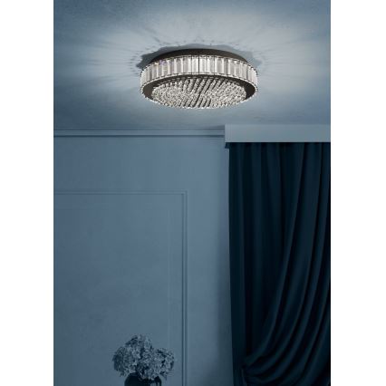 Eglo - Dimmbare LED-Deckenleuchte LED/23,5W/230V 4000K schwarz