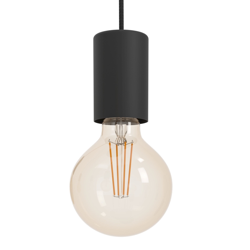 Eglo - Hängeleuchte 5xE27/40W/230V schwarz