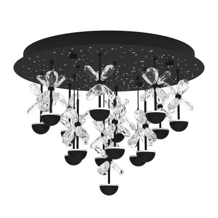 Eglo - Dimmbare LED-Deckenleuchte LED/27W/230V 3000K schwarz