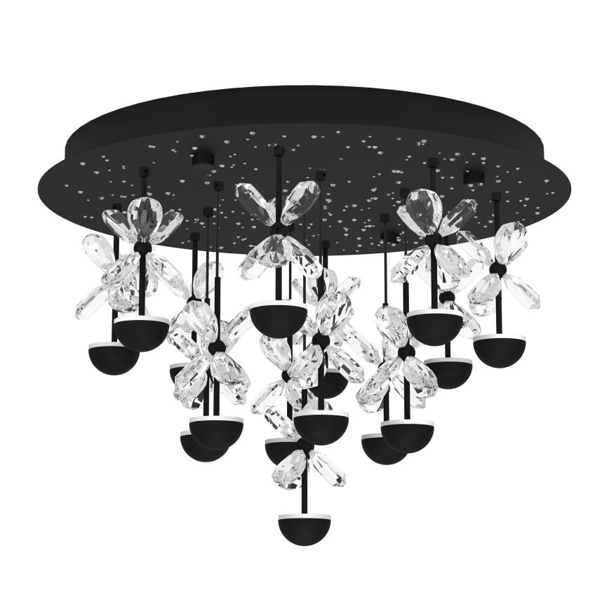 Eglo - Dimmbare LED-Deckenleuchte LED/27W/230V 3000K schwarz