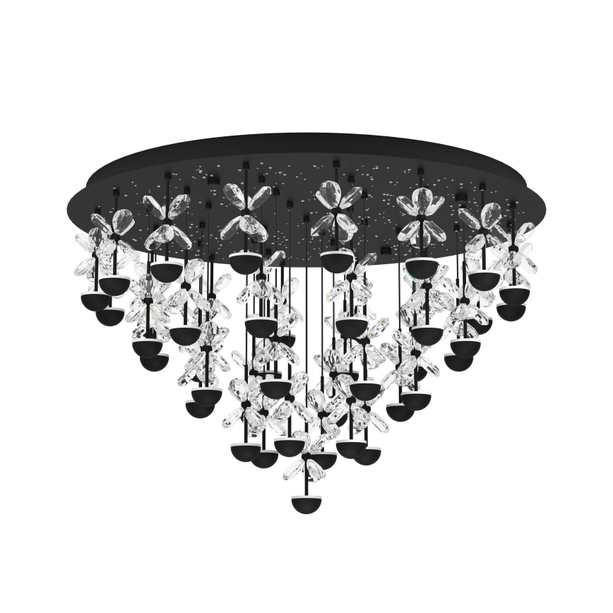 Eglo - Dimmbare LED-Deckenleuchte LED/77,4W/230V 3000K schwarz