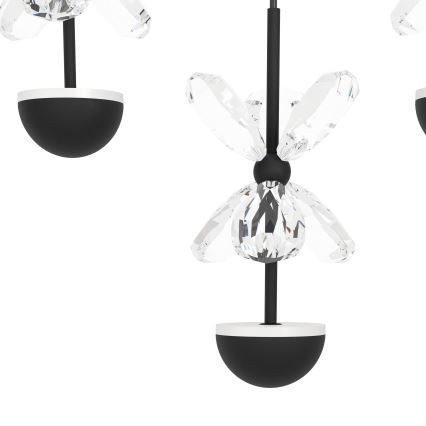 Eglo - Dimmbare LED-Deckenleuchte LED/77,4W/230V 3000K schwarz