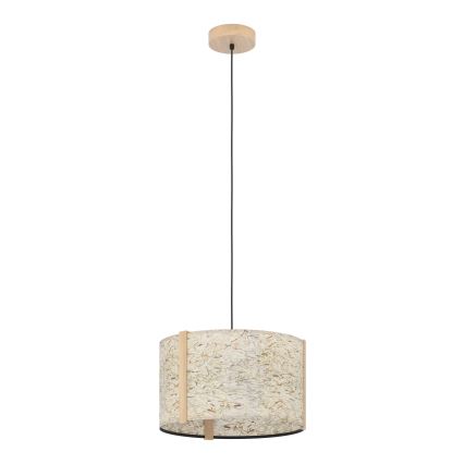 Eglo - Hängeleuchte 1xE27/25W/230V beige