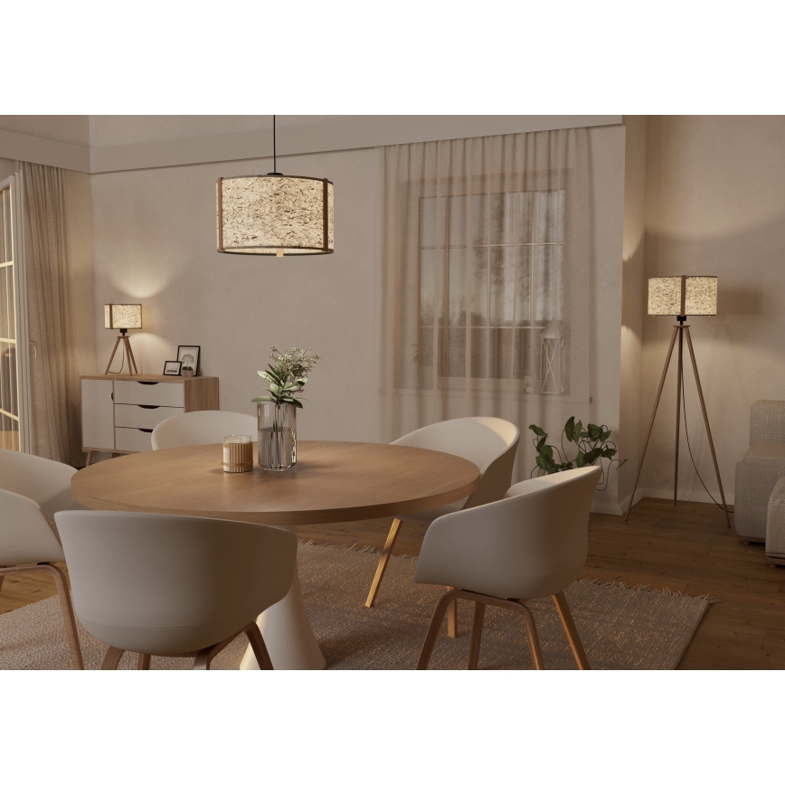 Eglo - Hängeleuchte 1xE27/25W/230V beige