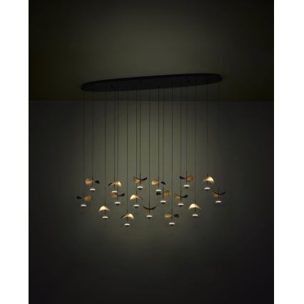 Eglo - Dimmbare LED-Hängeleuchte 17xLED/2,3W/230V 3000K