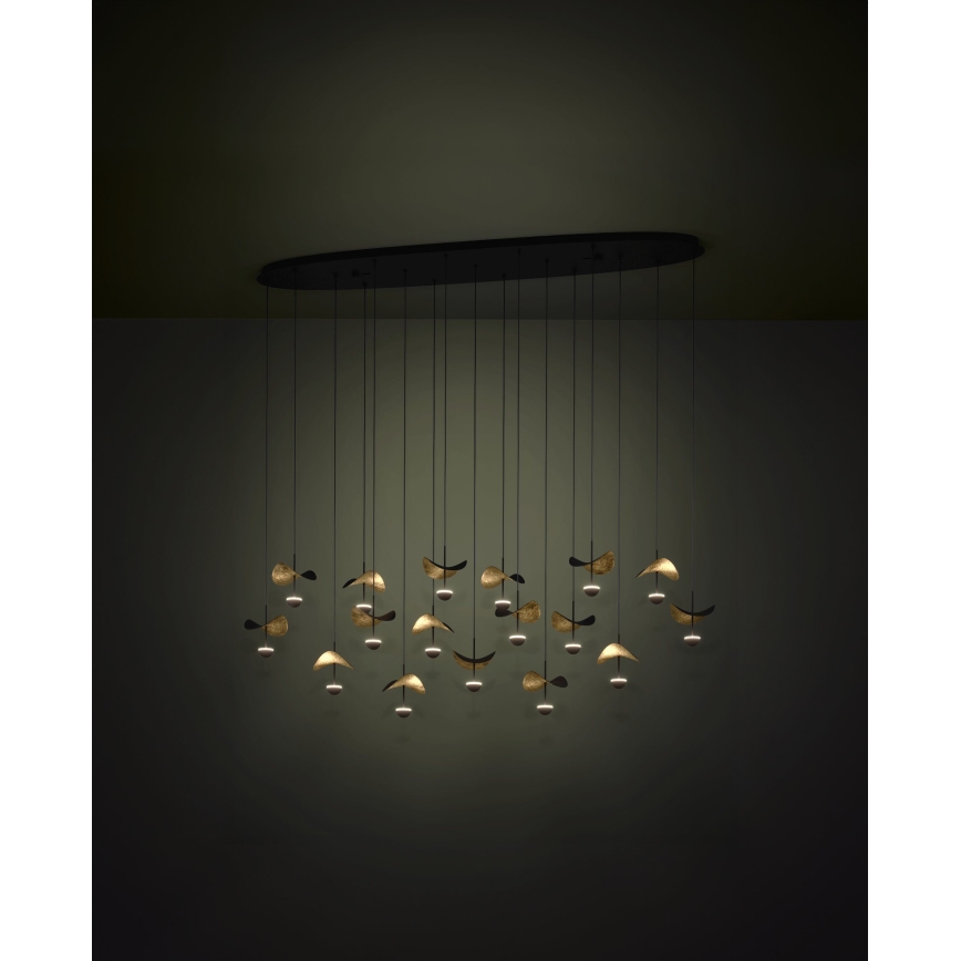 Eglo - Dimmbare LED-Hängeleuchte 17xLED/2,3W/230V 3000K
