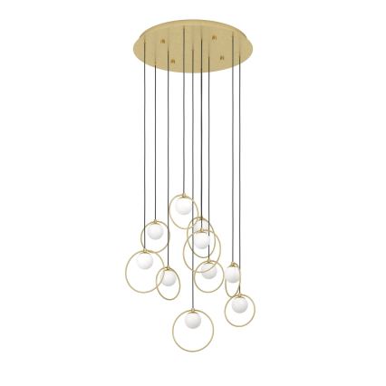 Eglo - Dimmbare LED-Hängeleuchte 10xLED/3W/230V 3000K d 58 cm golden