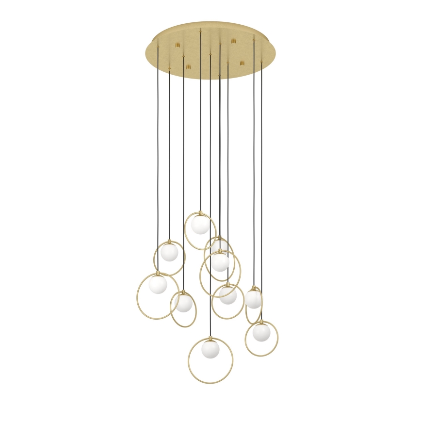 Eglo - Dimmbare LED-Hängeleuchte 10xLED/3W/230V 3000K d 58 cm golden