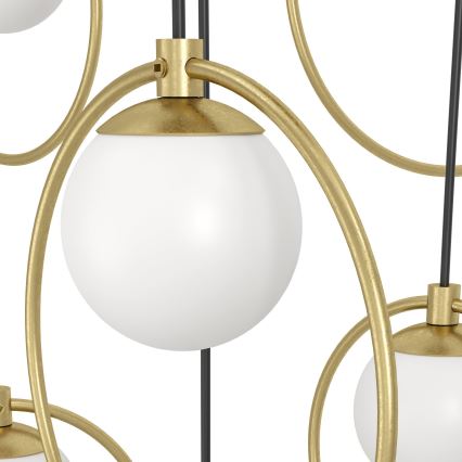 Eglo - Dimmbare LED-Hängeleuchte 10xLED/3W/230V 3000K d 58 cm golden