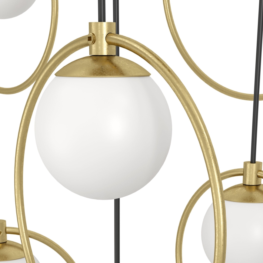 Eglo - Dimmbare LED-Hängeleuchte 10xLED/3W/230V 3000K d 58 cm golden