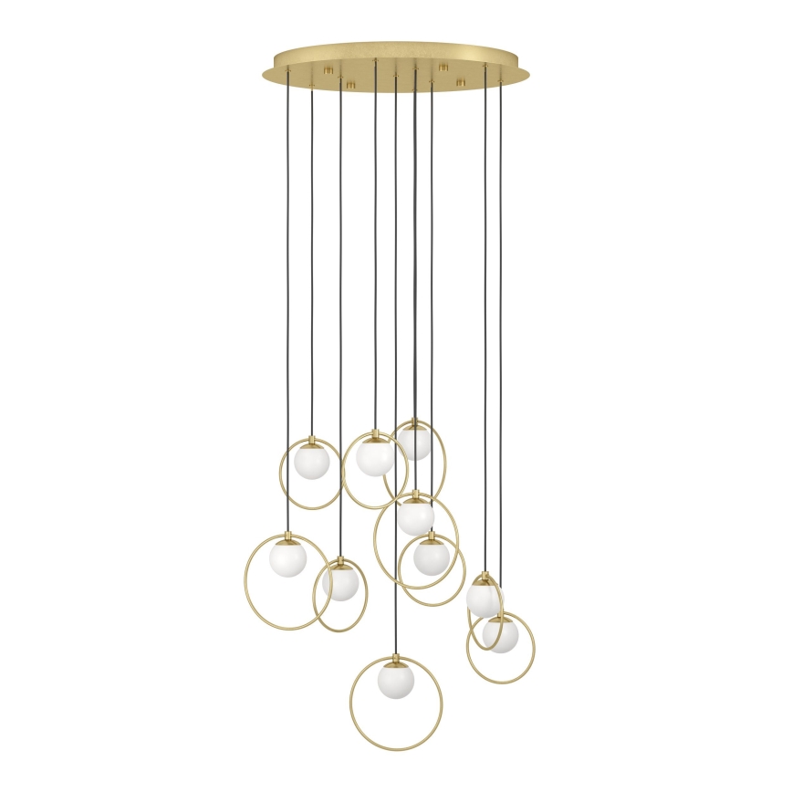 Eglo - Dimmbare LED-Hängeleuchte 10xLED/3W/230V 3000K d 58 cm golden