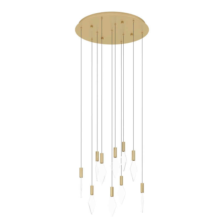 Eglo - Dimmbare LED-Hängeleuchte 10xLED/3W/230V 3000K d 58 cm golden