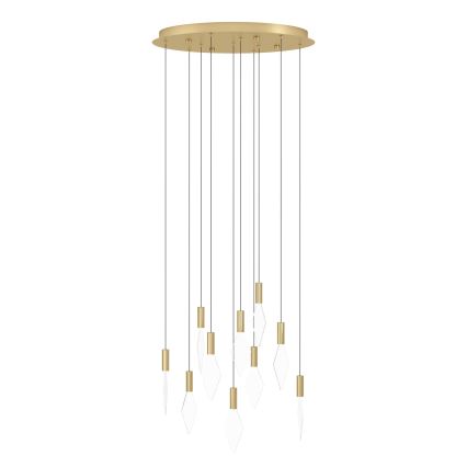 Eglo - Dimmbare LED-Hängeleuchte 10xLED/3W/230V 3000K d 58 cm golden