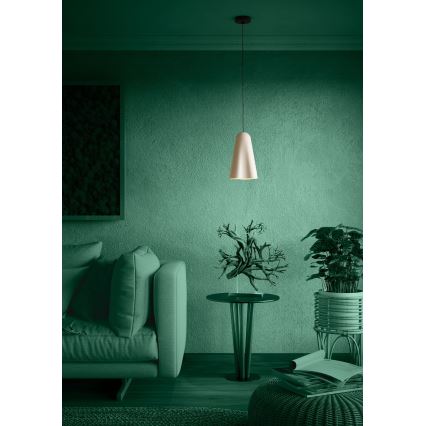 Eglo - Hängeleuchte 1xE27/40W/230V beige
