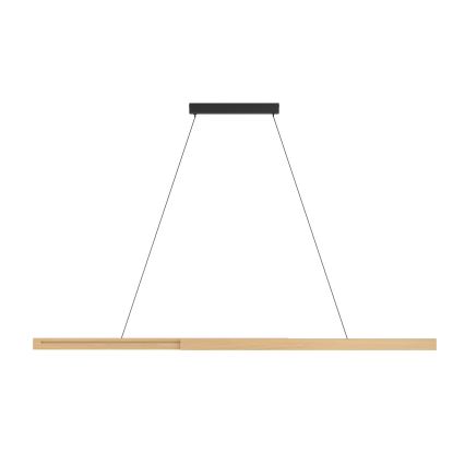 Eglo - Dimmbare LED-Hängeleuchte LED/21W/230V 3000K braun