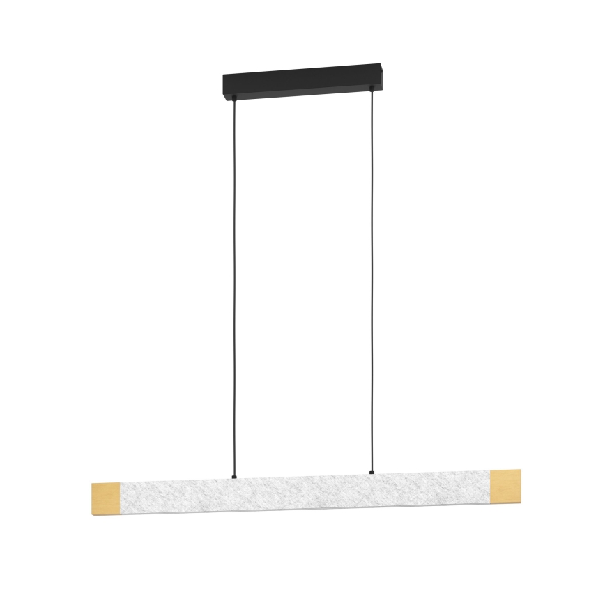 Eglo - Dimmbare LED-Hängeleuchte LED/22,2W/230V 3000K braun/grau