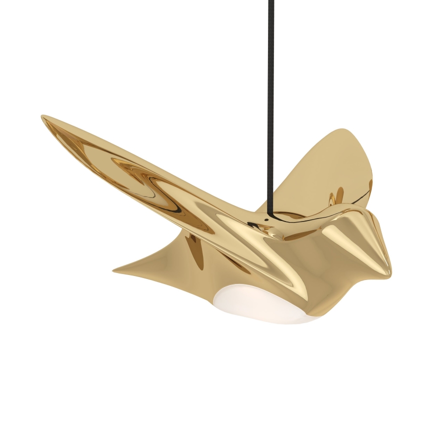 Eglo - Dimmbare LED-Hängeleuchte 17xLED/3W/230V 3000K golden