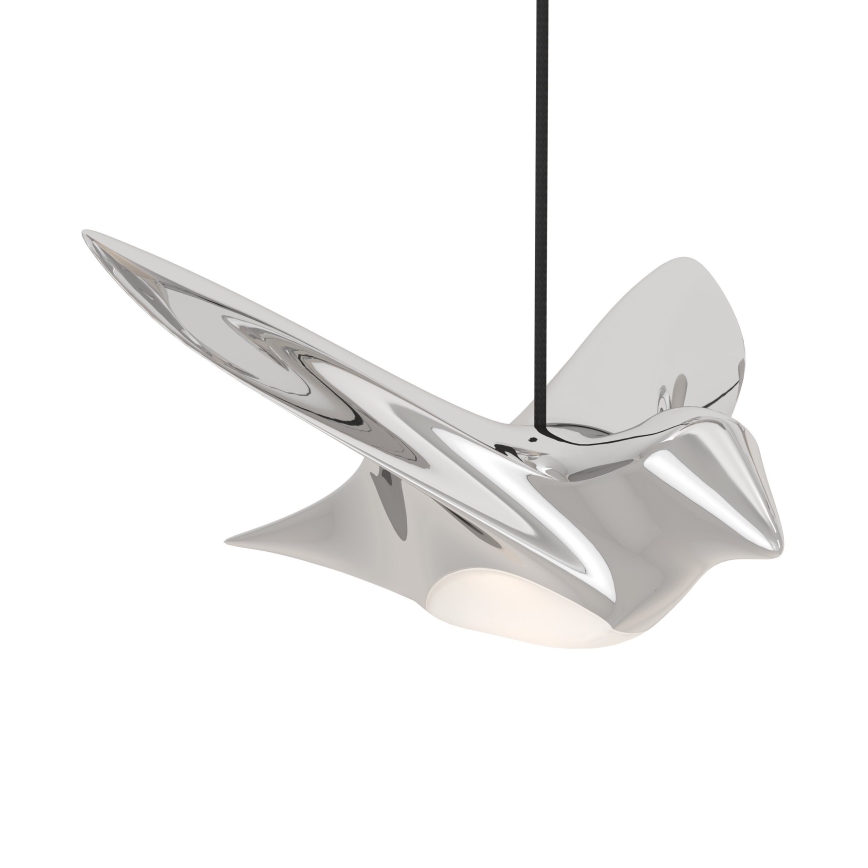 Eglo - Dimmbare LED-Hängeleuchte 17xLED/3W/230V 3000K glänzendes Chrom